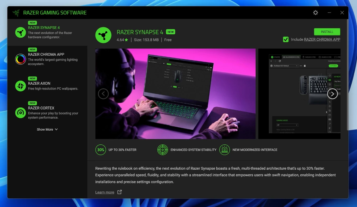 Windows installer warning