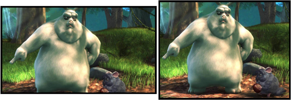 16:9 (wrong) vs 4:3 (correct)